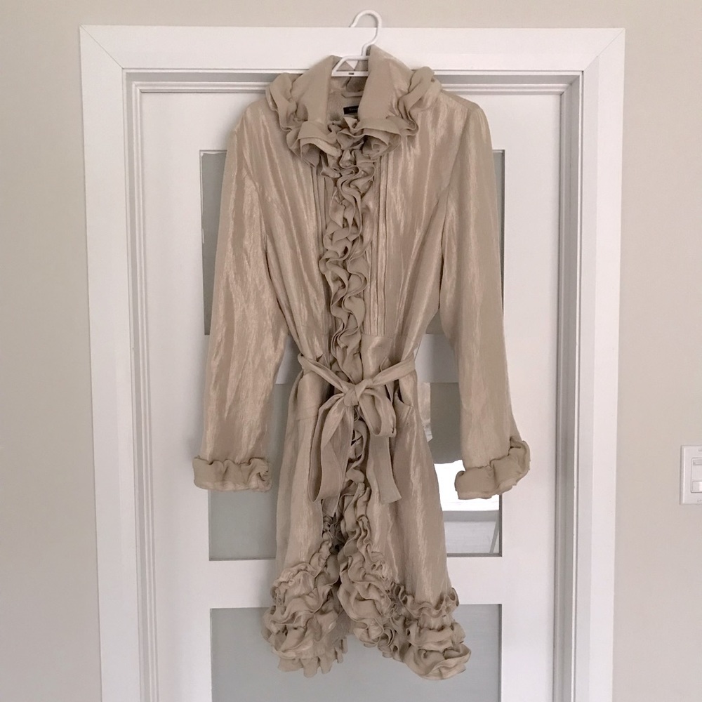 Samuel Dong Ruffle Jacket